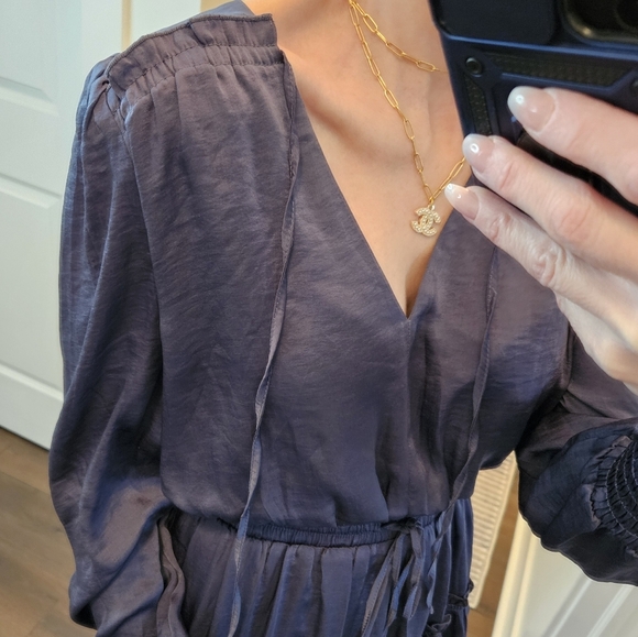 NWT Pinch Ruffle Dress - Size S - Picture 6 of 16